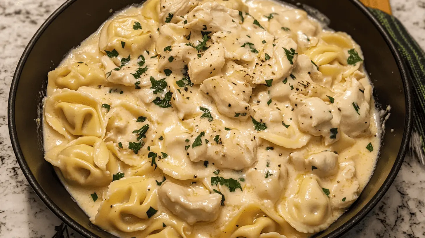 Chicken Tortellini Alfredo