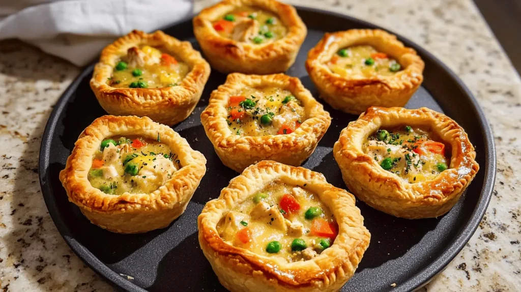 Mini Chicken Pot Pies 