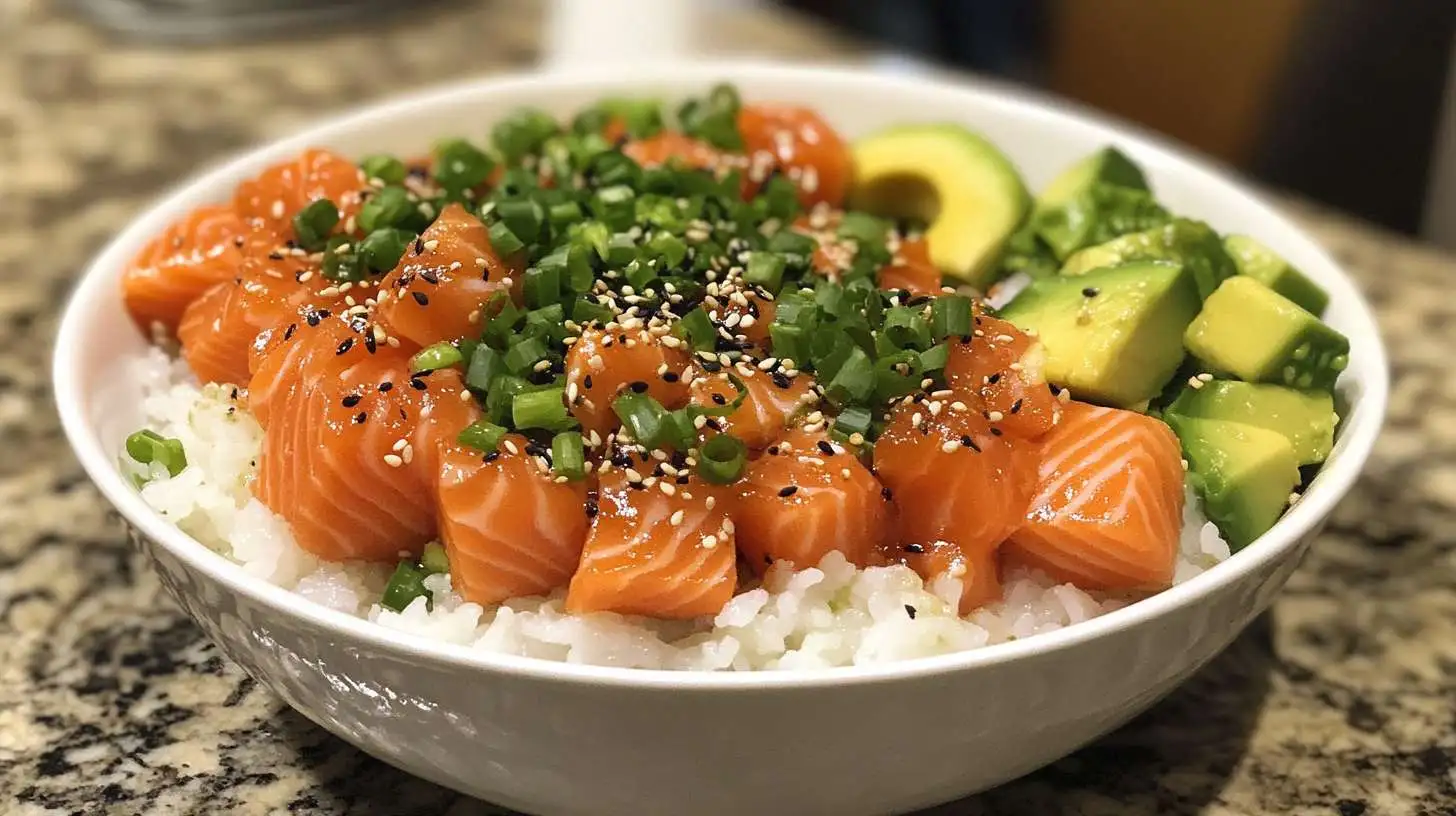 salmon poke recipe