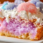 Cotton Candy Poke Cake