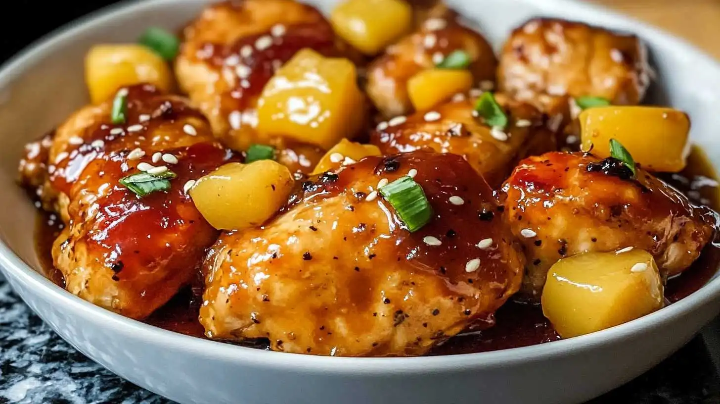 Sweet Hawaiian Crockpot Chicken