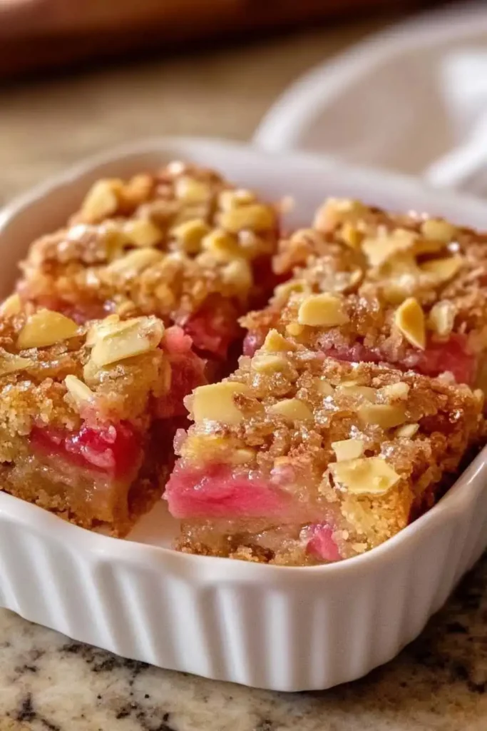 Rhubarb Bars
