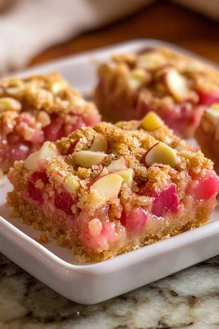 Rhubarb Bars