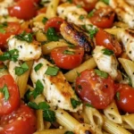 bruschetta chicken pasta